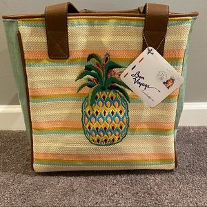 NWT Consuela Bon Voyage Pineapple Tote